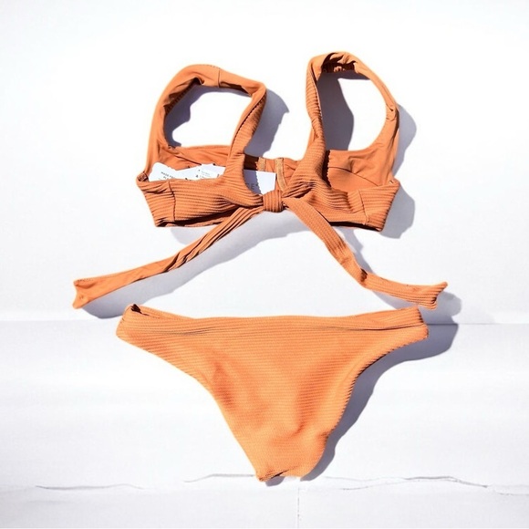 🌻NEW w.tag L*Space Eco Ribbed Nikita Top Sandy Bottom Size Small | $222 Retail - Picture 8 of 15